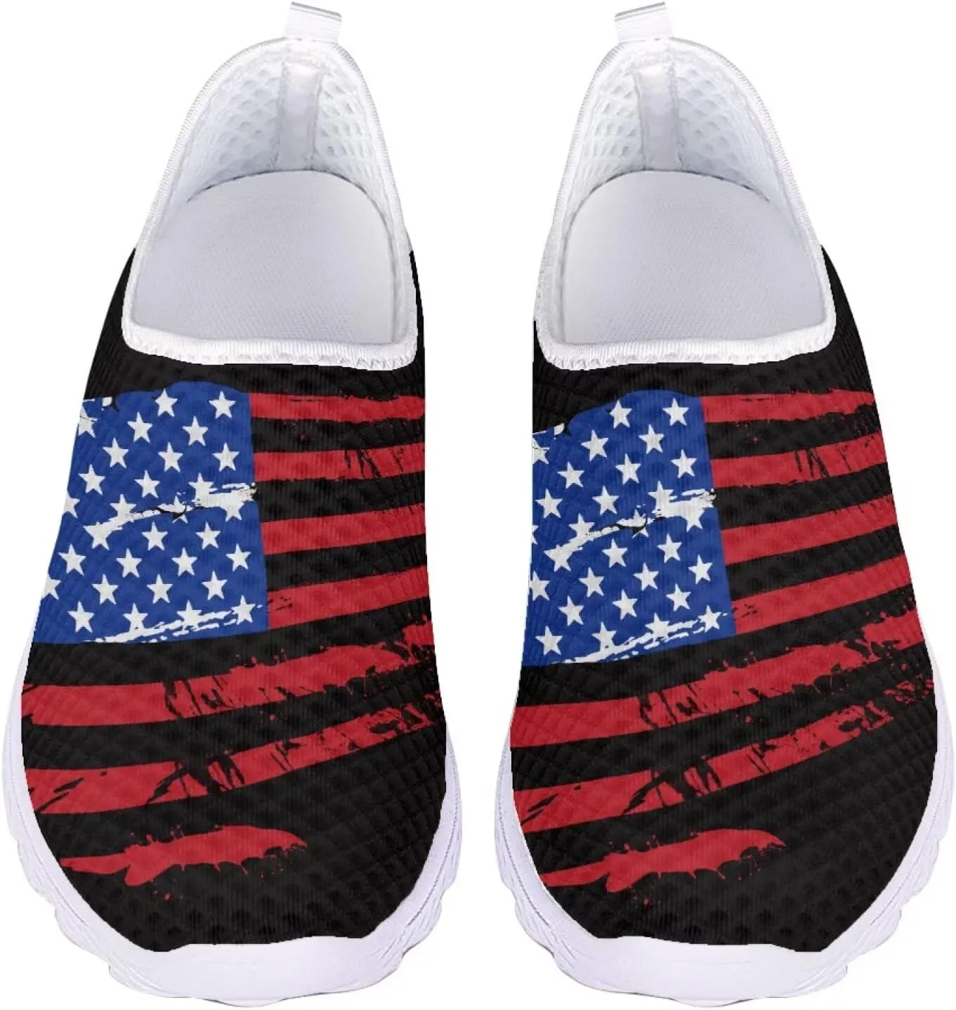 Jeiento Christmas Athletic Running Shoes for Women - Fashion Tennis Walking Sneakers