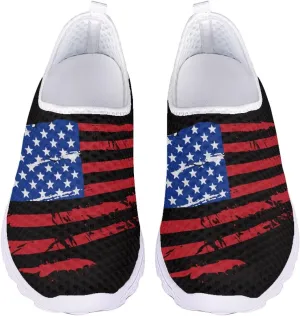 Jeiento Christmas Athletic Running Shoes for Women - Fashion Tennis Walking Sneakers