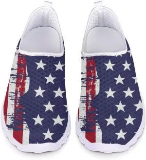 Jeiento Christmas Shoes for Womens Athletic Running Shoes Fashion Tennis Shoes Walking Sneakers