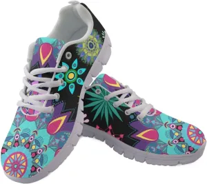 Jeiento Walking Shoes for Men Women Fashion Lightweight Breathable Running Shoes Sport Athletic Tennis Shoes
