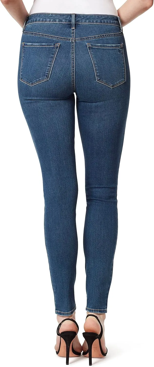 Jessica Simpson Womens Kiss Me Denim Mid Rise Jeans