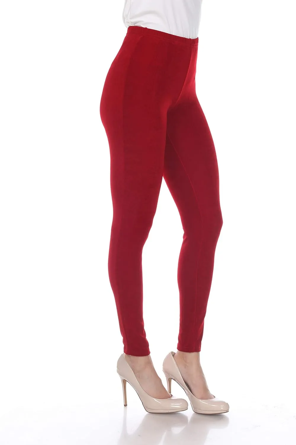 Jostar Women's Elastic Waist Pants – Acetate Non Iron Slim Fit Pull On Stretch Basic Comfy Trouser