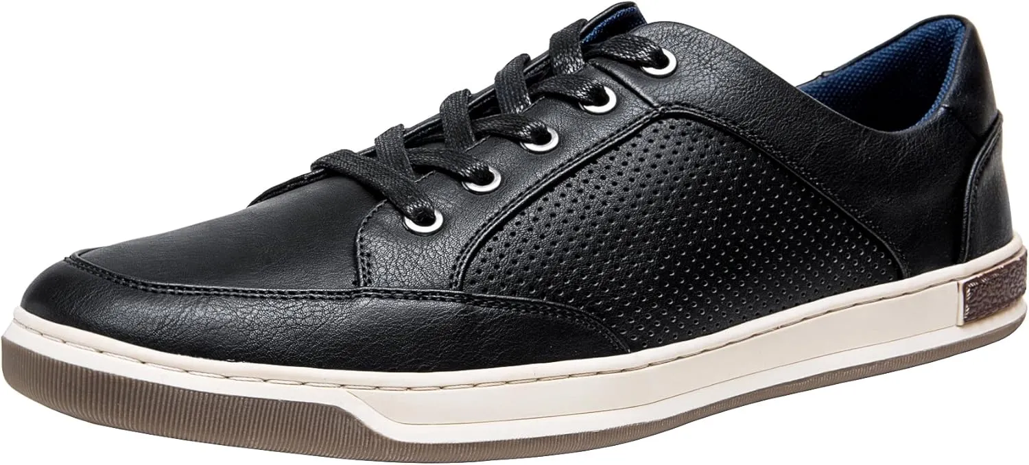 Jousen Men's Fashion Sneakers Classic Retro Casual Shoes for Men Breathable Business Dress Sneaker
