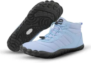 kasdava Pro Winter Cold Comfort Barefoot Boots Non-Slip Water Resistant Shoes Zero Drop Sole, Wide Toe Box, Hiking Running Boot Unisex