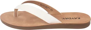 KAYDAY Womens Flip Flop Sandals Basic Thongs Flats EARL