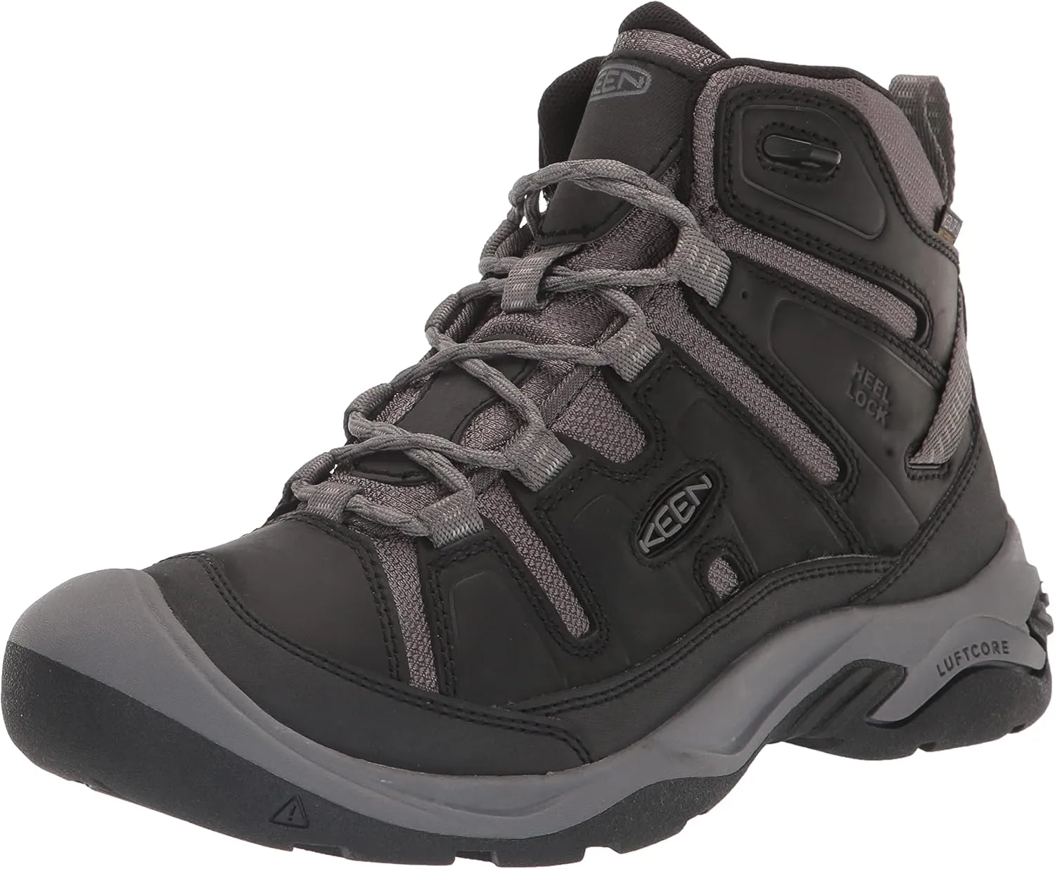 KEEN Men's Circadia Mid Height Comfortable Waterproof Hiking Boots
