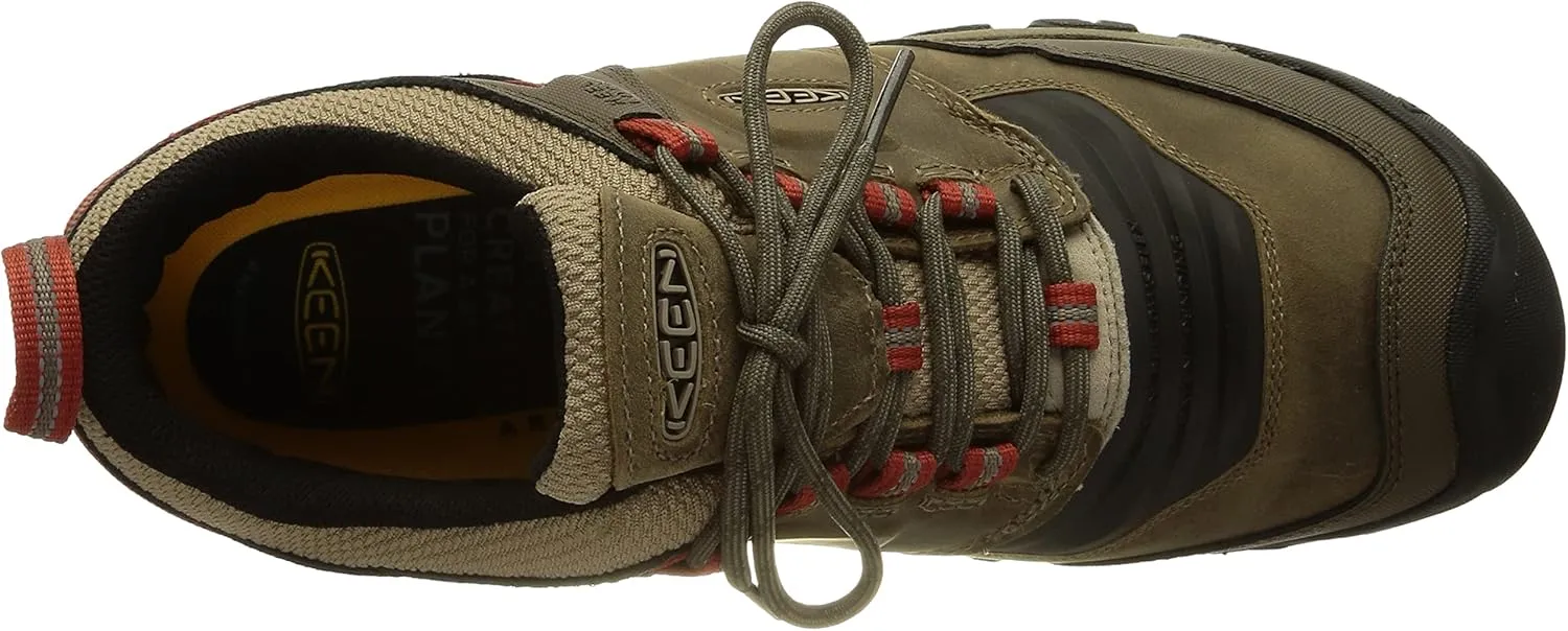 KEEN Men's Ridge Flex Low Height Waterproof Hiking Boots