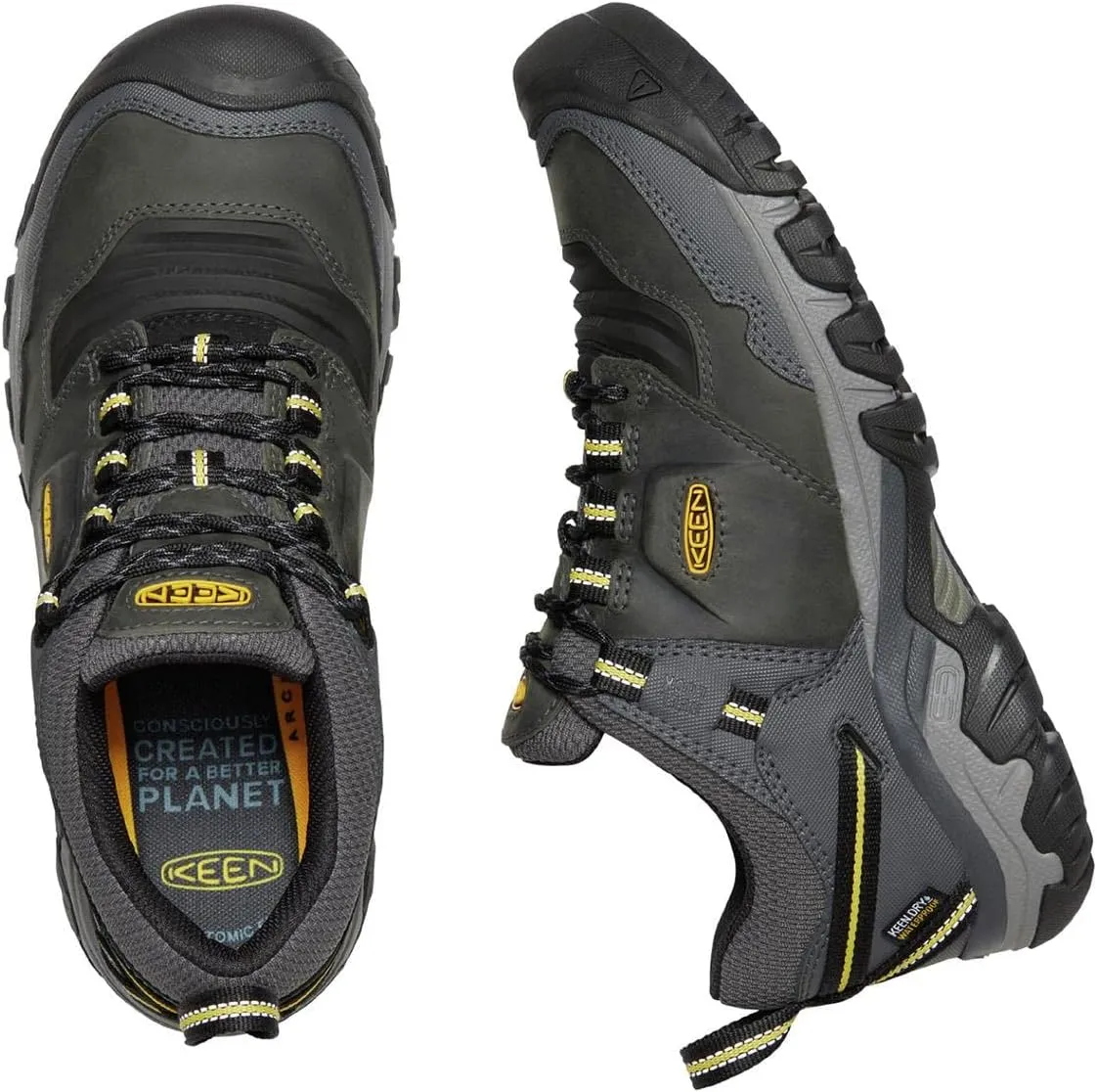 KEEN Men's Ridge Flex Low Height Waterproof Hiking Boots
