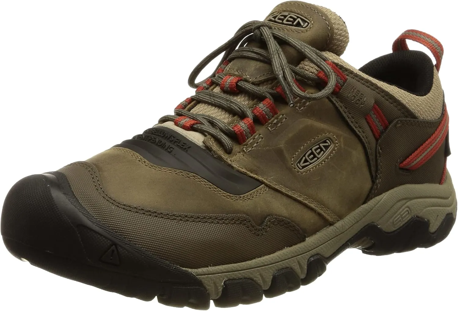 KEEN Men's Ridge Flex Low Height Waterproof Hiking Boots