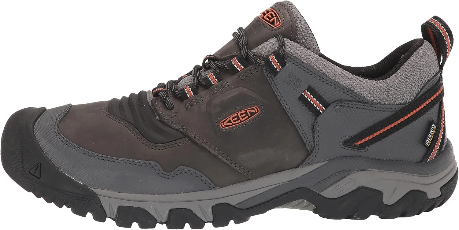 KEEN Men's Ridge Flex Low Height Waterproof Hiking Boots
