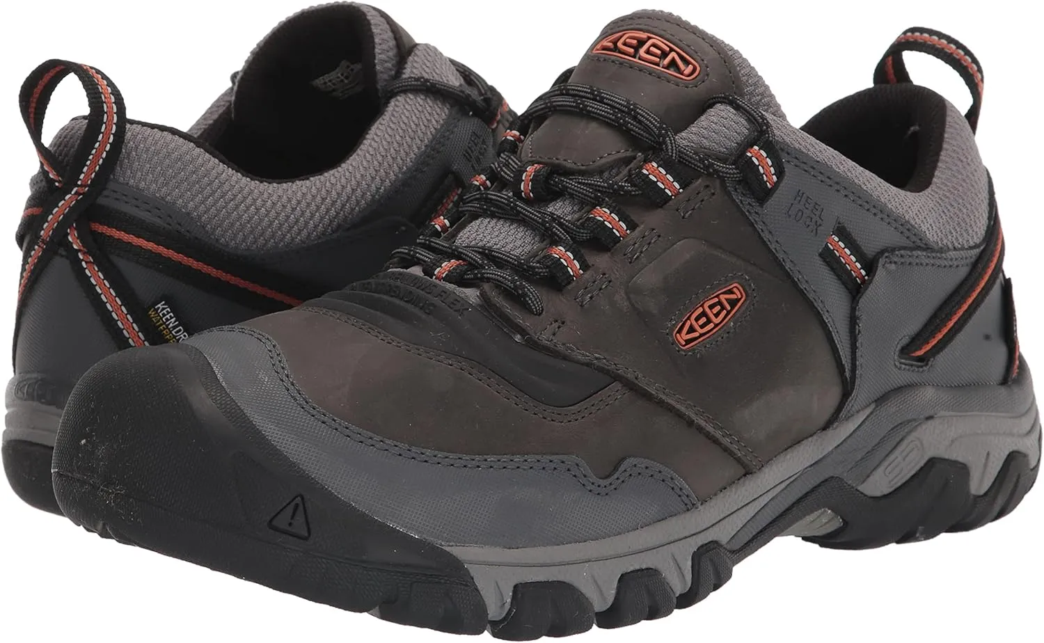 KEEN Men's Ridge Flex Low Height Waterproof Hiking Boots