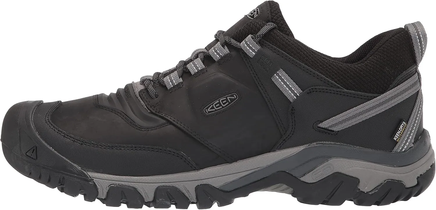 KEEN Men's Ridge Flex Low Height Waterproof Hiking Boots