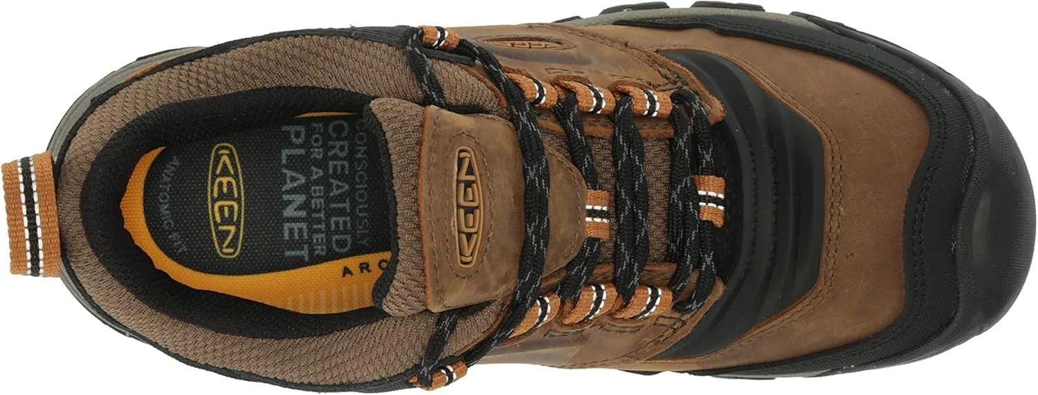 KEEN Men's Ridge Flex Low Height Waterproof Hiking Boots