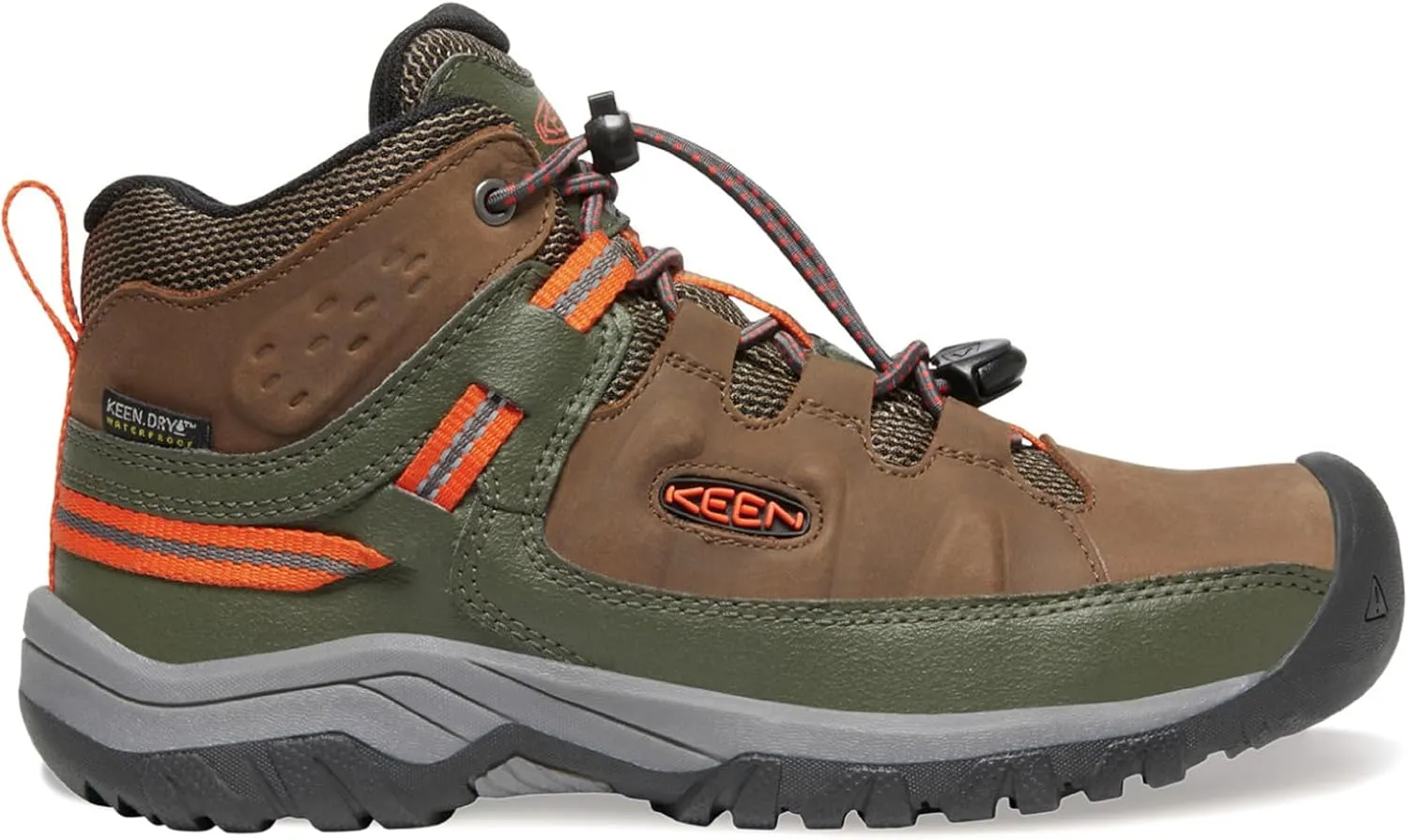 KEEN Unisex-Child Targhee Mid Height Waterproof Hiking Boots
