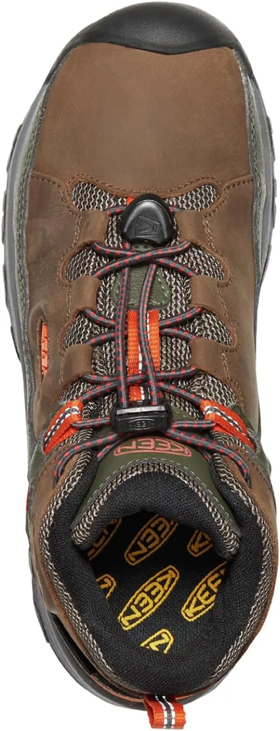 KEEN Unisex-Child Targhee Mid Height Waterproof Hiking Boots