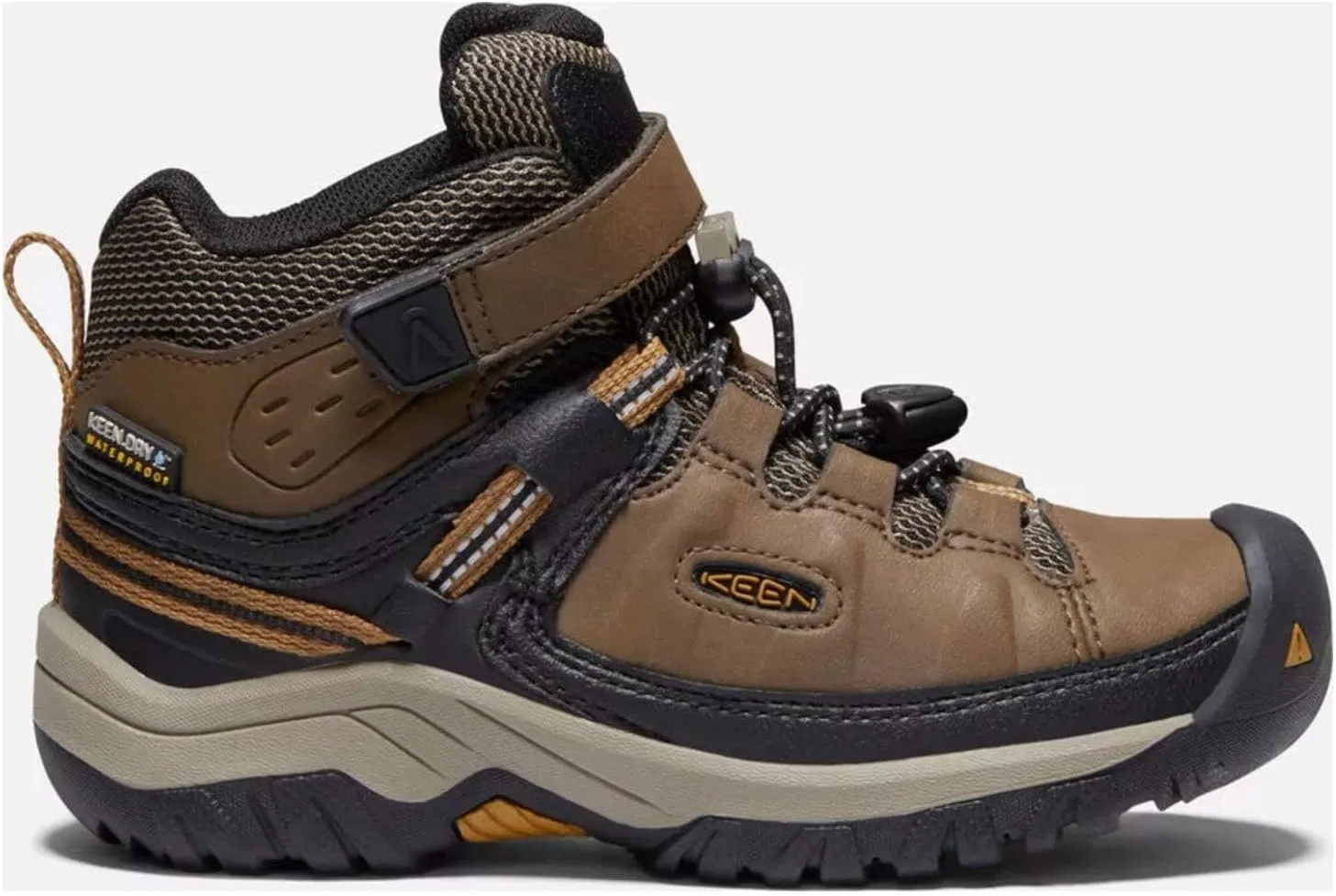 KEEN Unisex-Child Targhee Mid Height Waterproof Hiking Boots