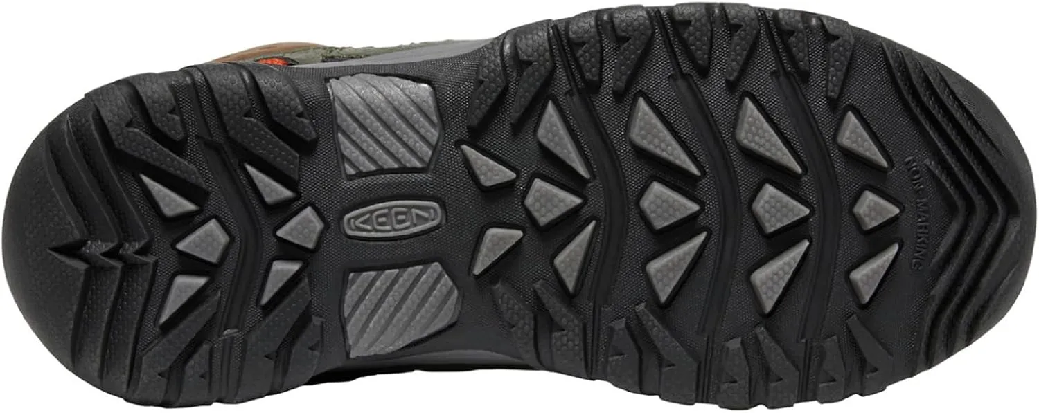 KEEN Unisex-Child Targhee Mid Height Waterproof Hiking Boots