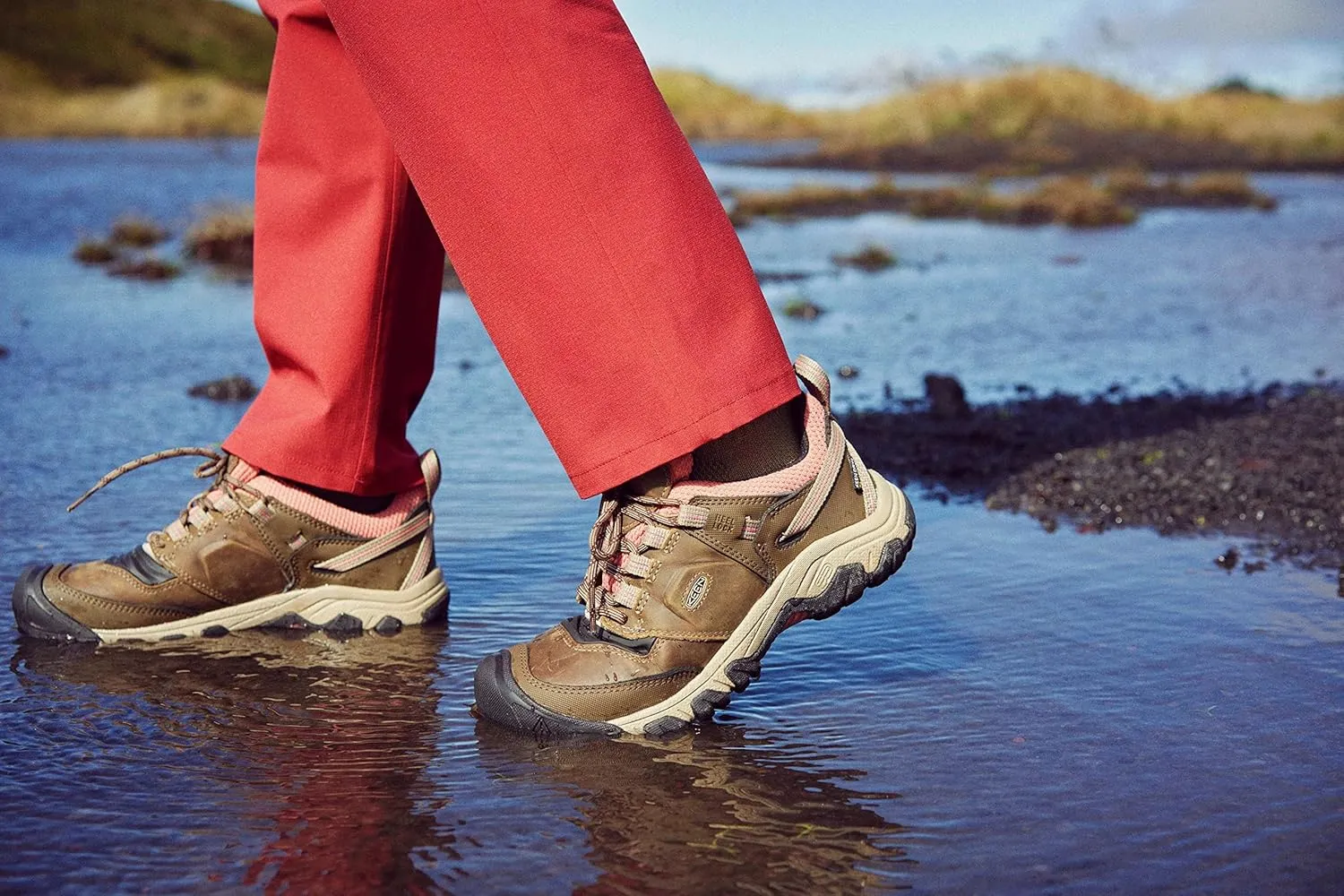 KEEN Women's Ridge Flex Low Height Waterproof Hiking Boots