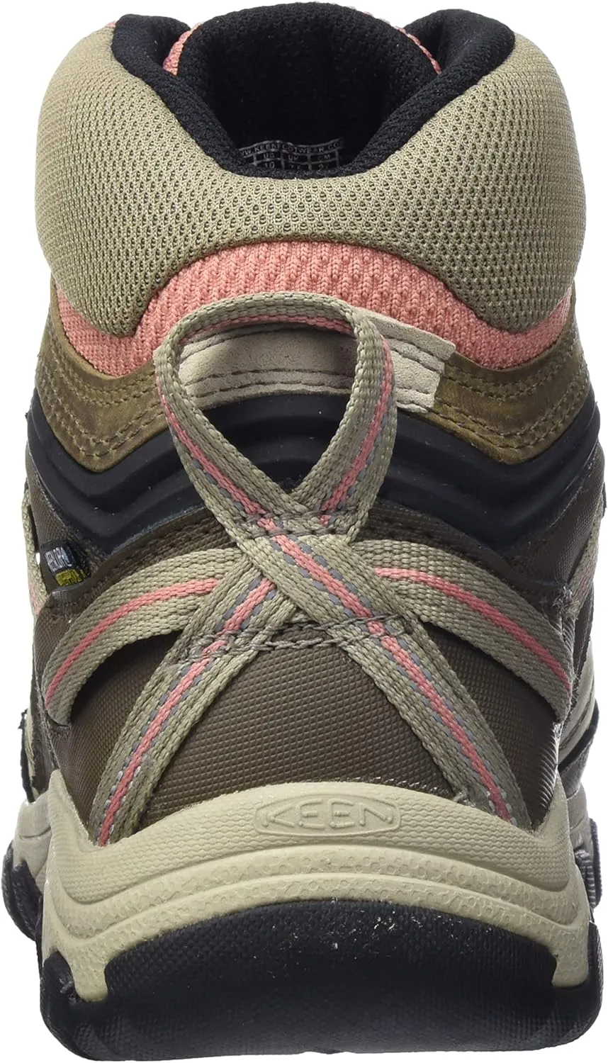 KEEN Women's Ridge Flex Mid Height Waterproof Hiking Boots, 13 UK