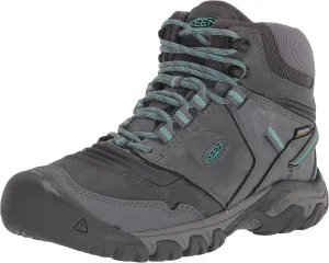 KEEN Women's Ridge Flex Mid Height Waterproof Hiking Boots, 13 UK