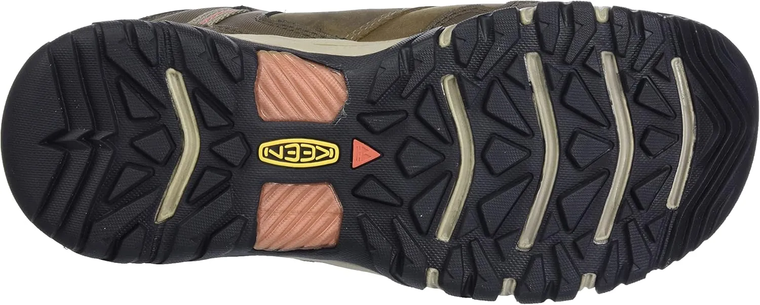 KEEN Women's Ridge Flex Mid Height Waterproof Hiking Boots, 13 UK