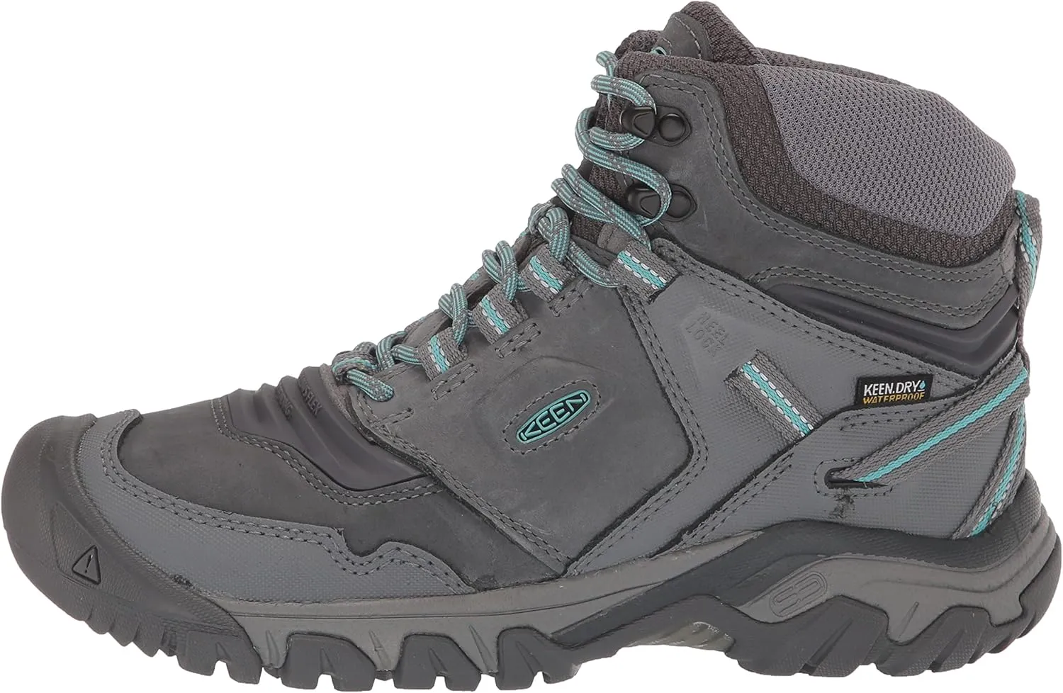 KEEN Women's Ridge Flex Mid Height Waterproof Hiking Boots, 13 UK