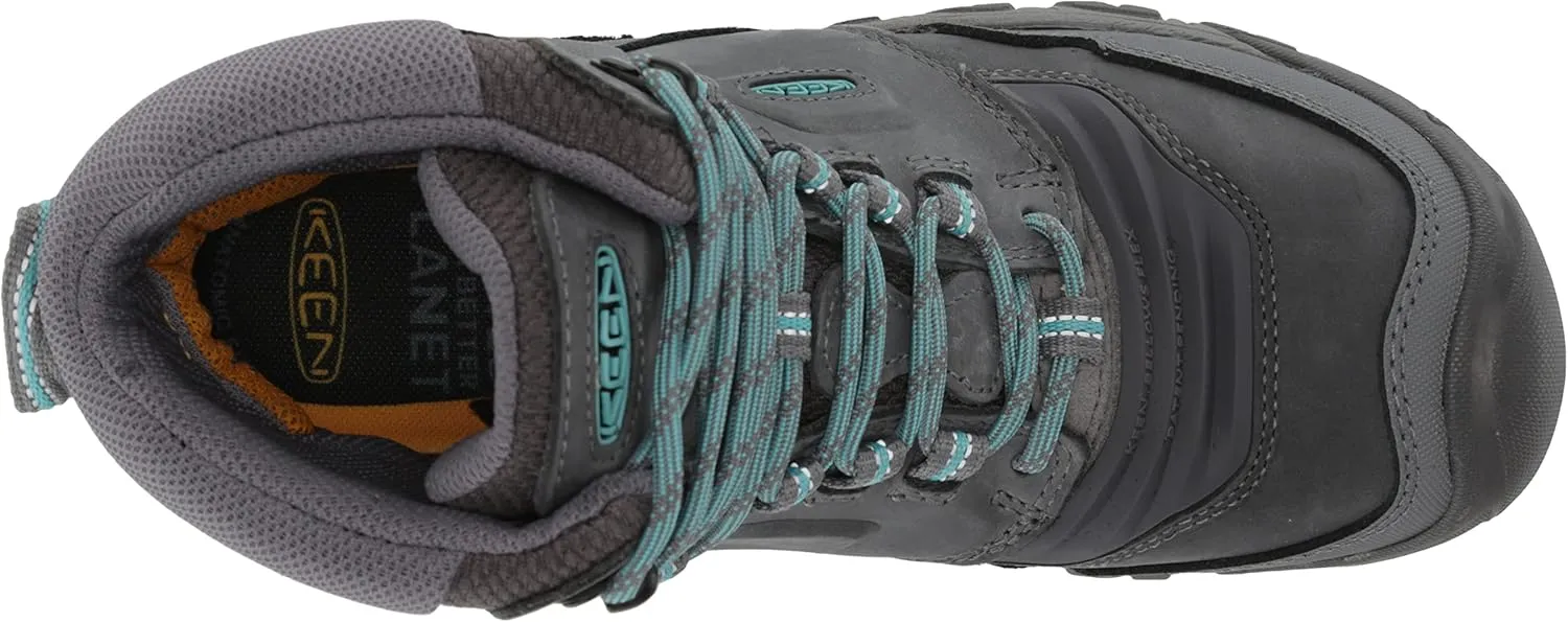 KEEN Women's Ridge Flex Mid Height Waterproof Hiking Boots, 13 UK