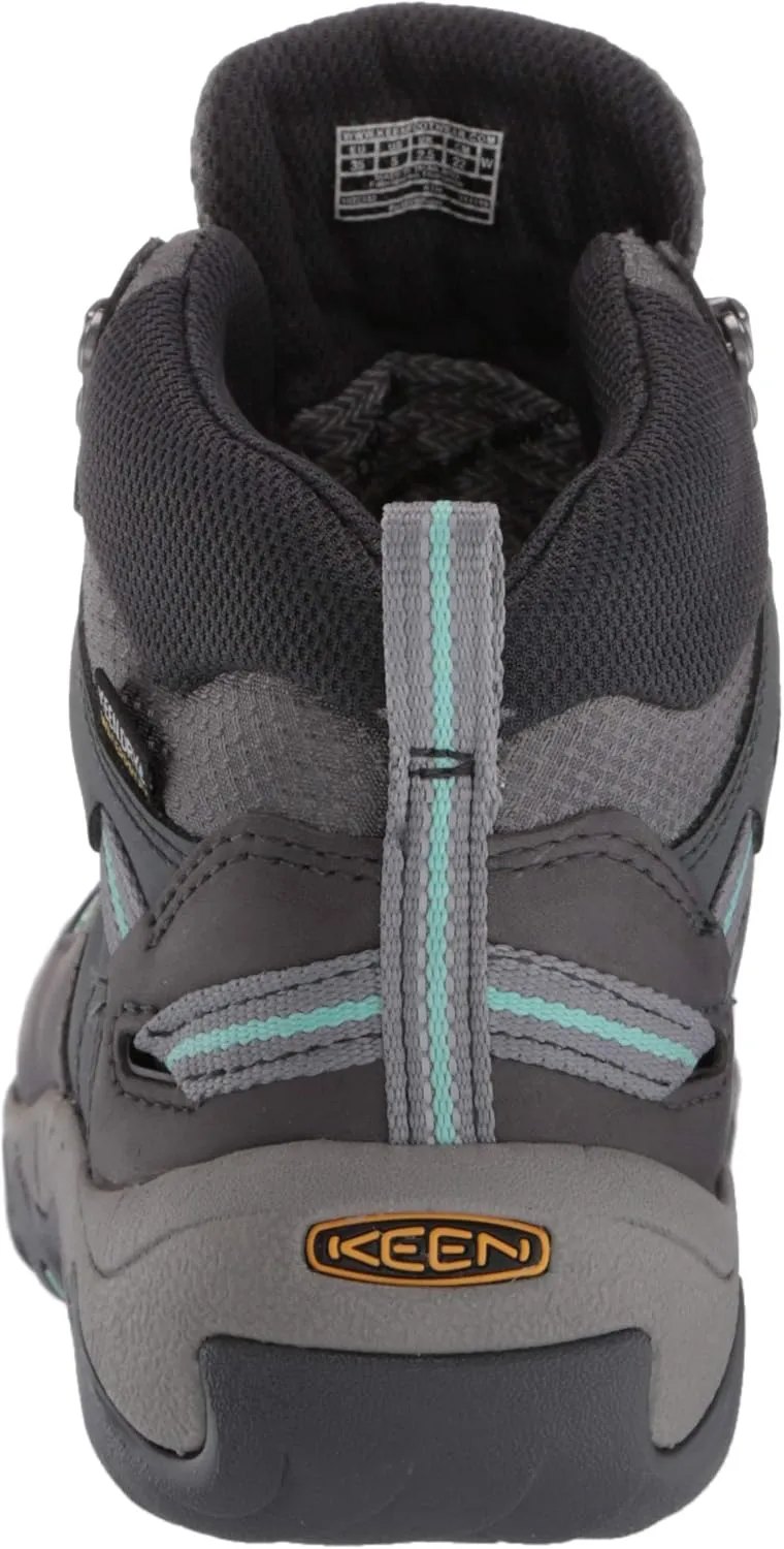 KEEN Women's Steens Mid Height Leather Waterproof Hiking Boots