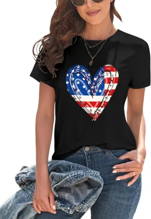 KevaMolly Basic T Shirts for Women UPF 50  Short Sleeve Casual Summer Tops Trendy Solid Loose Fit Tshirt