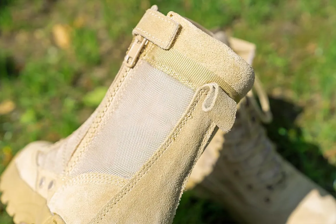 Kids Hiking Boots Boys girls Waterproof Summer Camp Anti-collision Non-slip Desert Boots Military Fan Shoes Work Boots