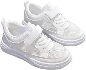Kids' Simple Strap Sneakers Toddler Casual Athletic Shoes for Boys and Girls Durable and Comfortable Fit for Toddlers