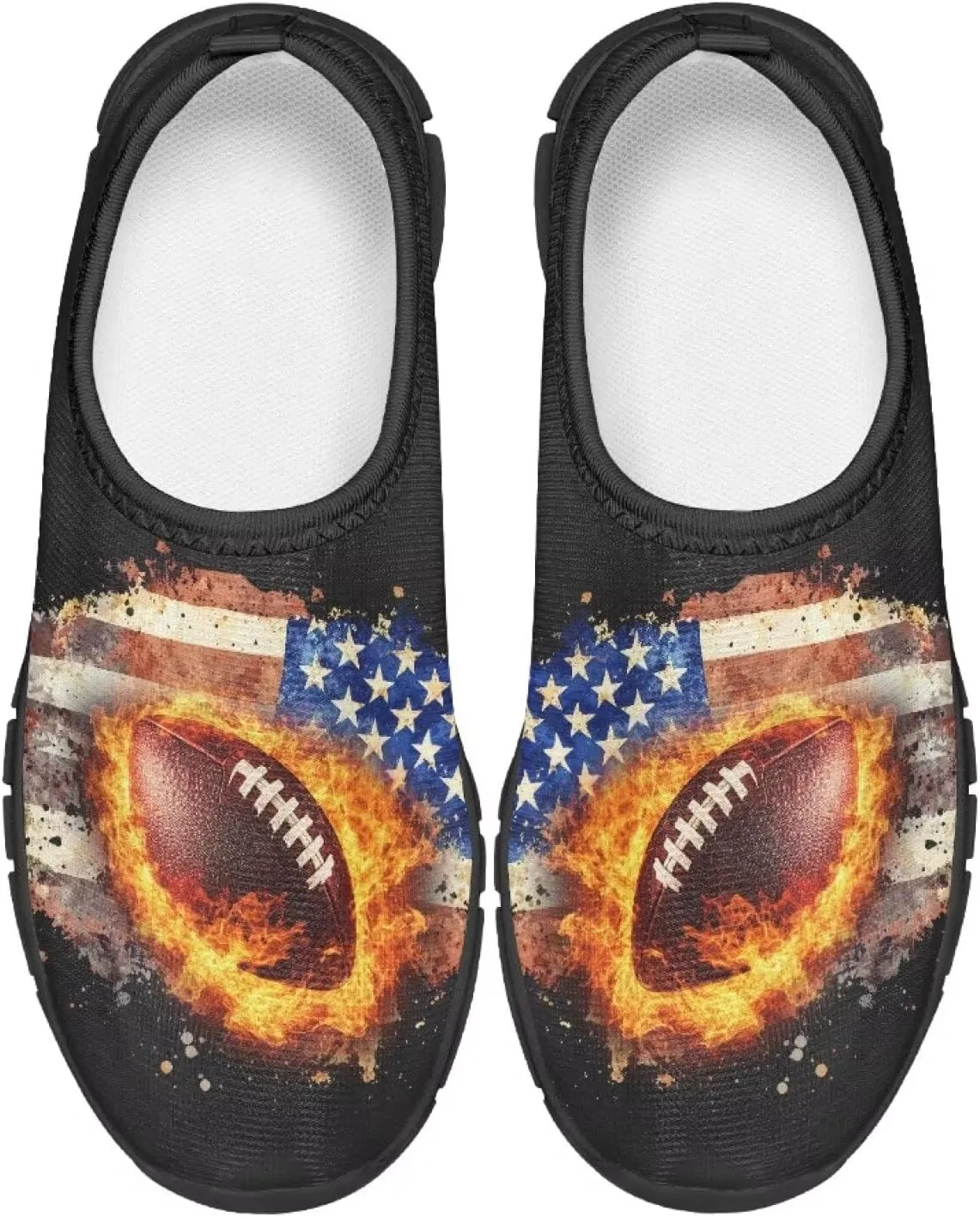 Kids Slip On Shoes Casual Shoes Sport Themed Tennis Shoes for Girls