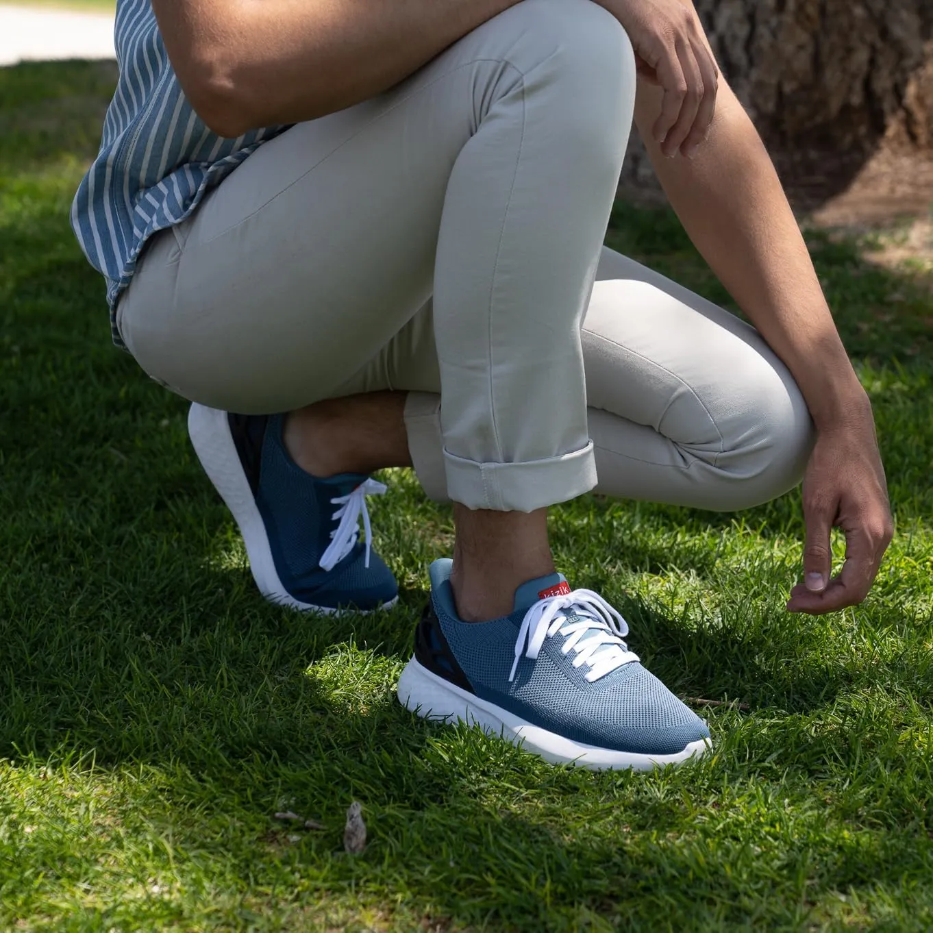 Kizik Shoes: Athens Comfortable Breathable Knit Slip On Sneakers, Convenient Hands Free | Walking Shoes for Men, Women and Elderly | Stylish, Orthopedic Shoes for Everyday and Travel