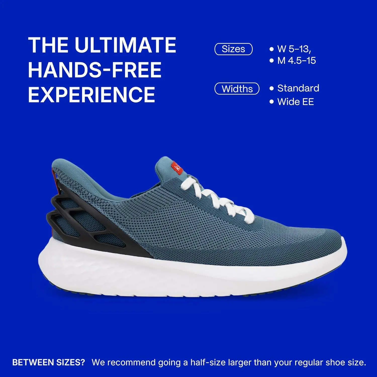 Kizik Shoes: Athens Comfortable Breathable Knit Slip On Sneakers, Convenient Hands Free | Walking Shoes for Men, Women and Elderly | Stylish, Orthopedic Shoes for Everyday and Travel