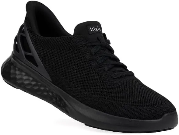 Kizik Shoes: Athens Comfortable Breathable Knit Slip On Sneakers, Convenient Hands Free | Walking Shoes for Men, Women and Elderly | Stylish, Orthopedic Shoes for Everyday and Travel