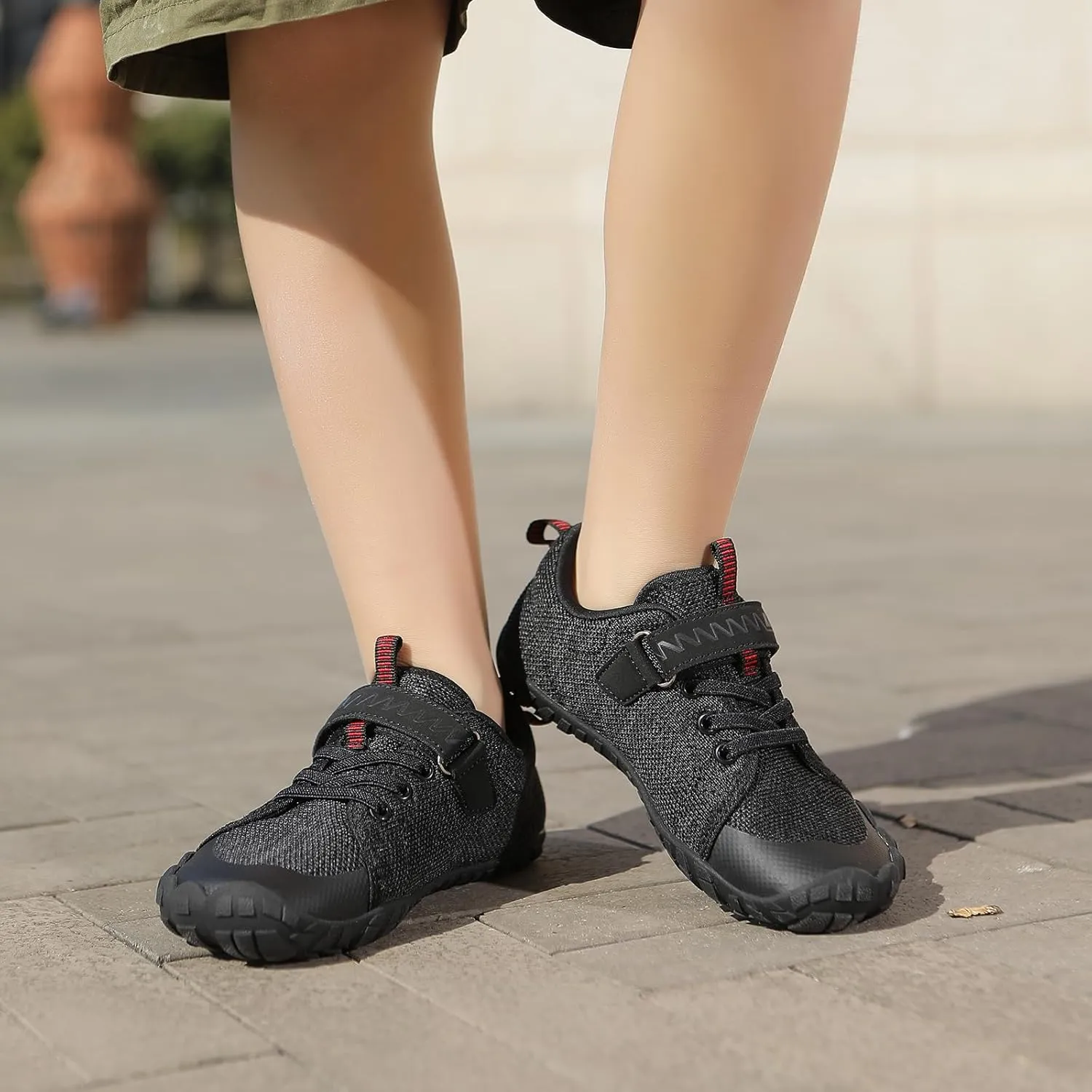 KUBUA Kids Barefoot Shoes Boys Girls Sneakers Naturally Splay Shoes Toddler Little Big Kid
