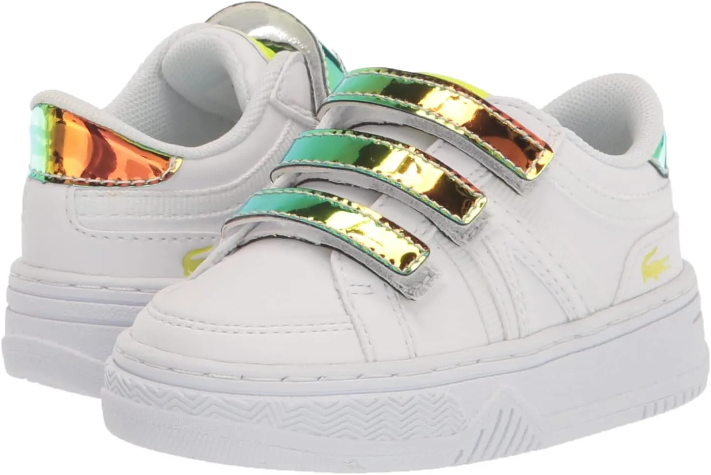 Lacoste Kids' L001 Colorblock Sneaker