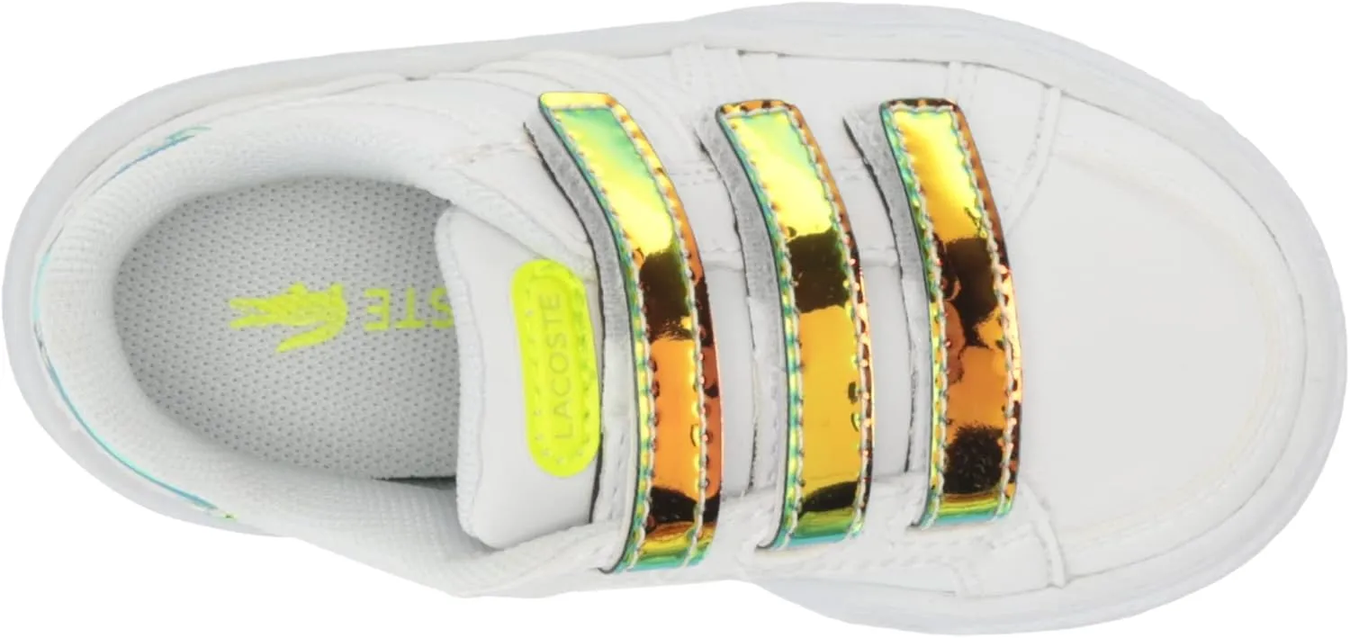 Lacoste Kids' L001 Colorblock Sneaker