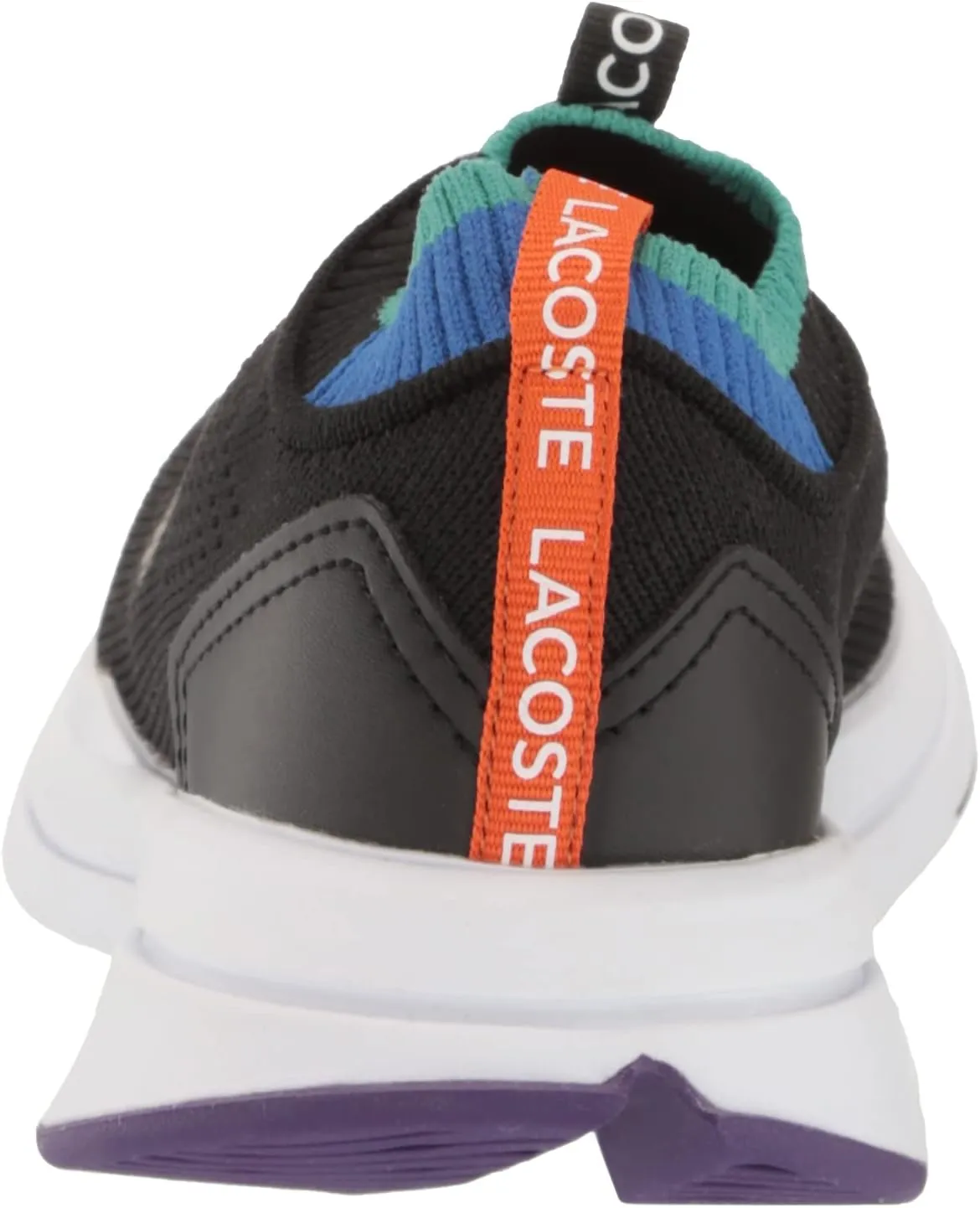 Lacoste Kids' Run Spin Knit Sneaker