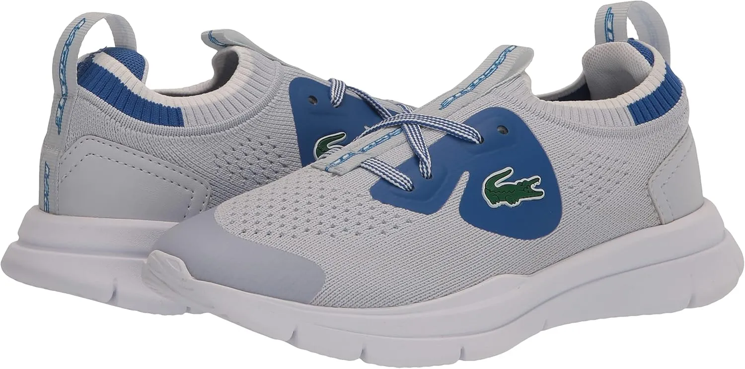 Lacoste Kids' Run Spin Knit Sneaker