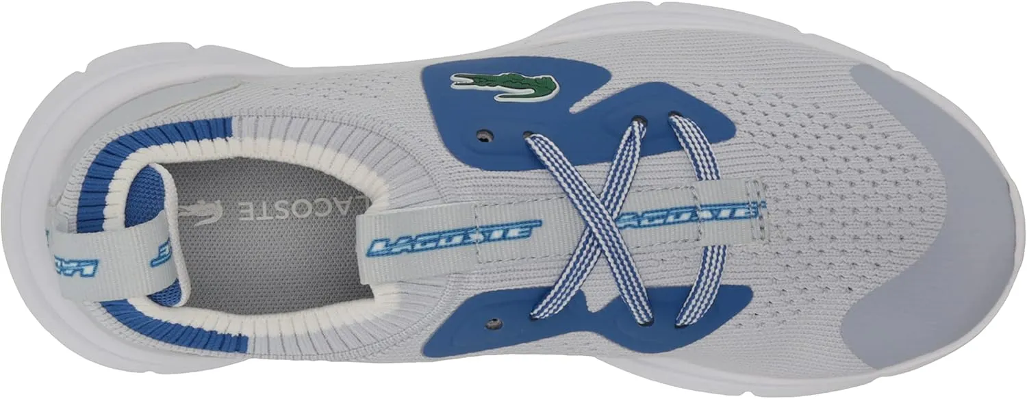 Lacoste Kids' Run Spin Knit Sneaker
