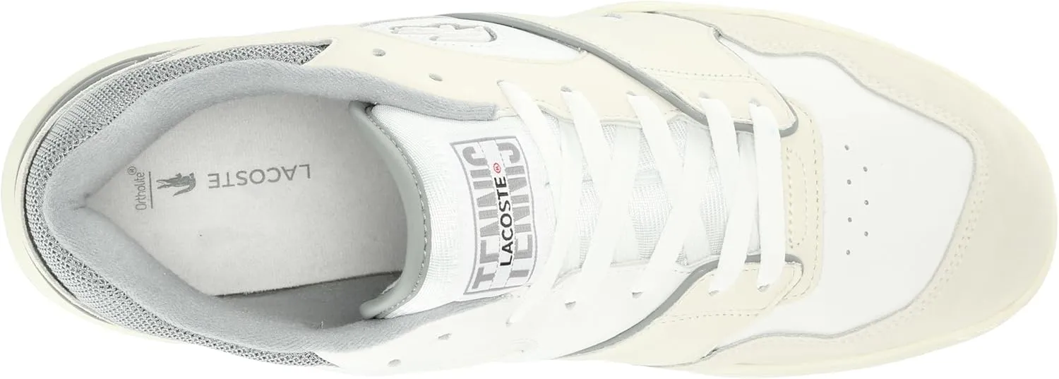 Lacoste Men's Lineshot Leather Logo Sneaker