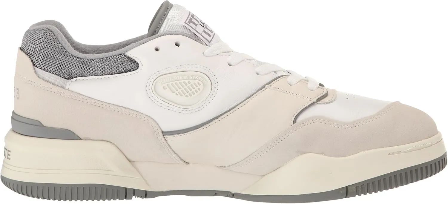 Lacoste Men's Lineshot Leather Logo Sneaker