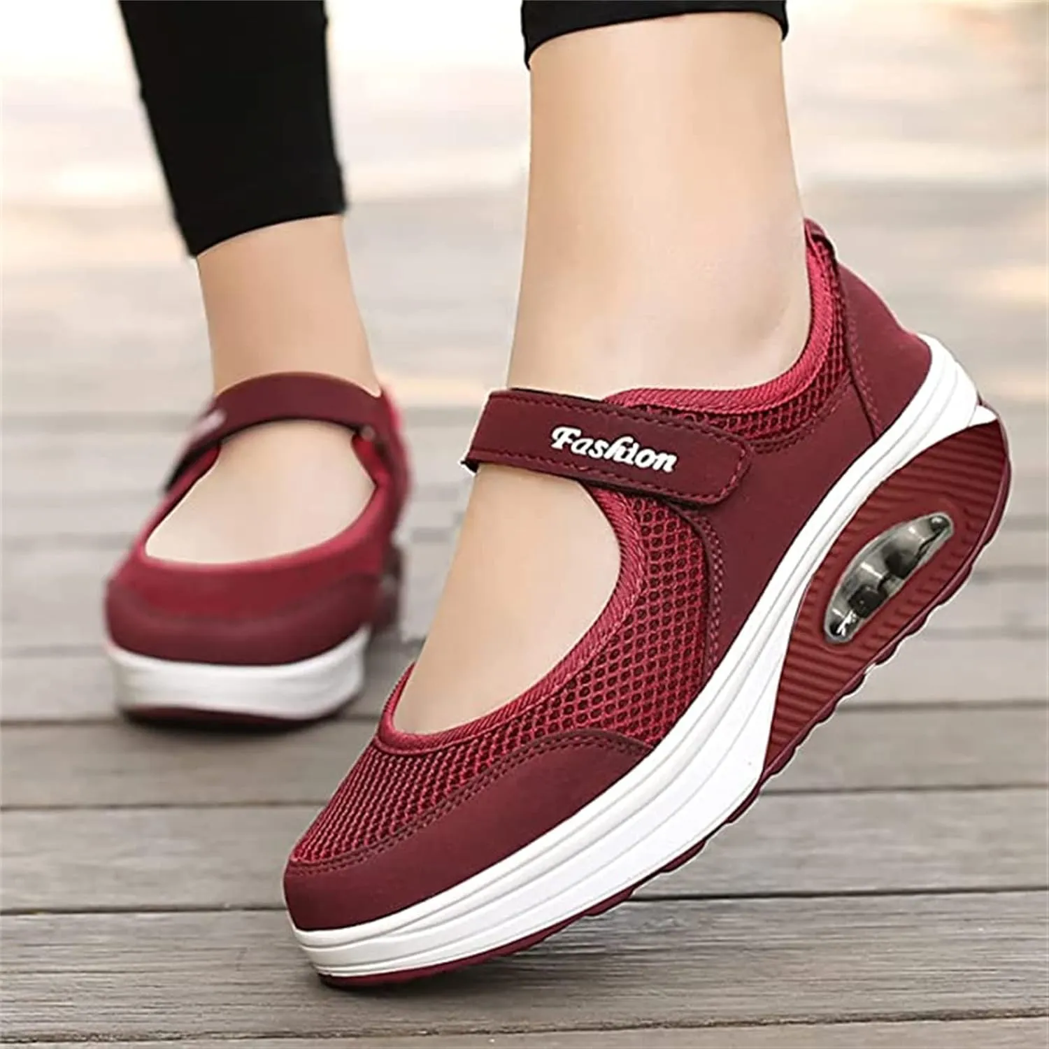 Ladmiple Sneakers For Women Walking Shoes Arch Support Casual Slip On Fashion Comfortable Dressy Summer Flats Loafers