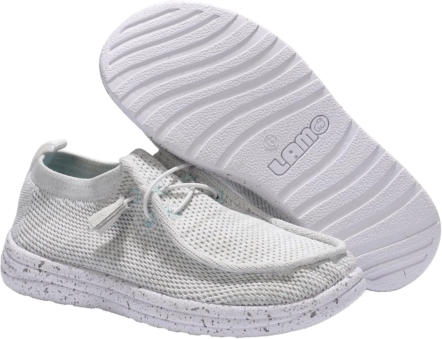 Lamo Women's Michelle Lightweight Breathable Water-Resistant Knit Canvas Slip-On Casual Shoes Lite Eva Outsole