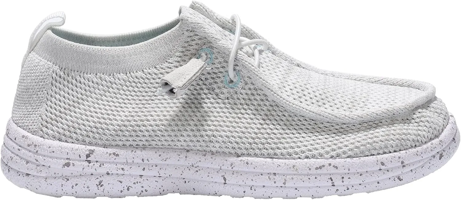 Lamo Women's Michelle Lightweight Breathable Water-Resistant Knit Canvas Slip-On Casual Shoes Lite Eva Outsole