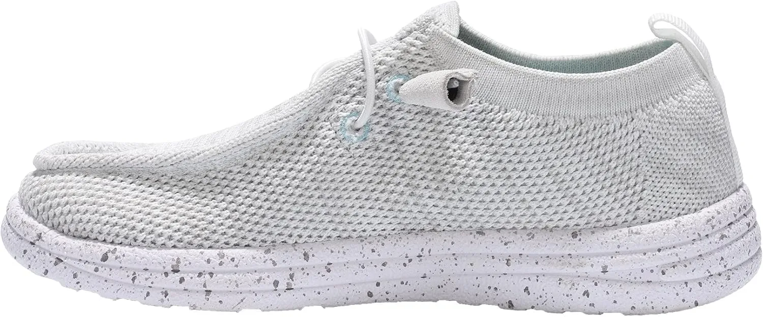 Lamo Women's Michelle Lightweight Breathable Water-Resistant Knit Canvas Slip-On Casual Shoes Lite Eva Outsole
