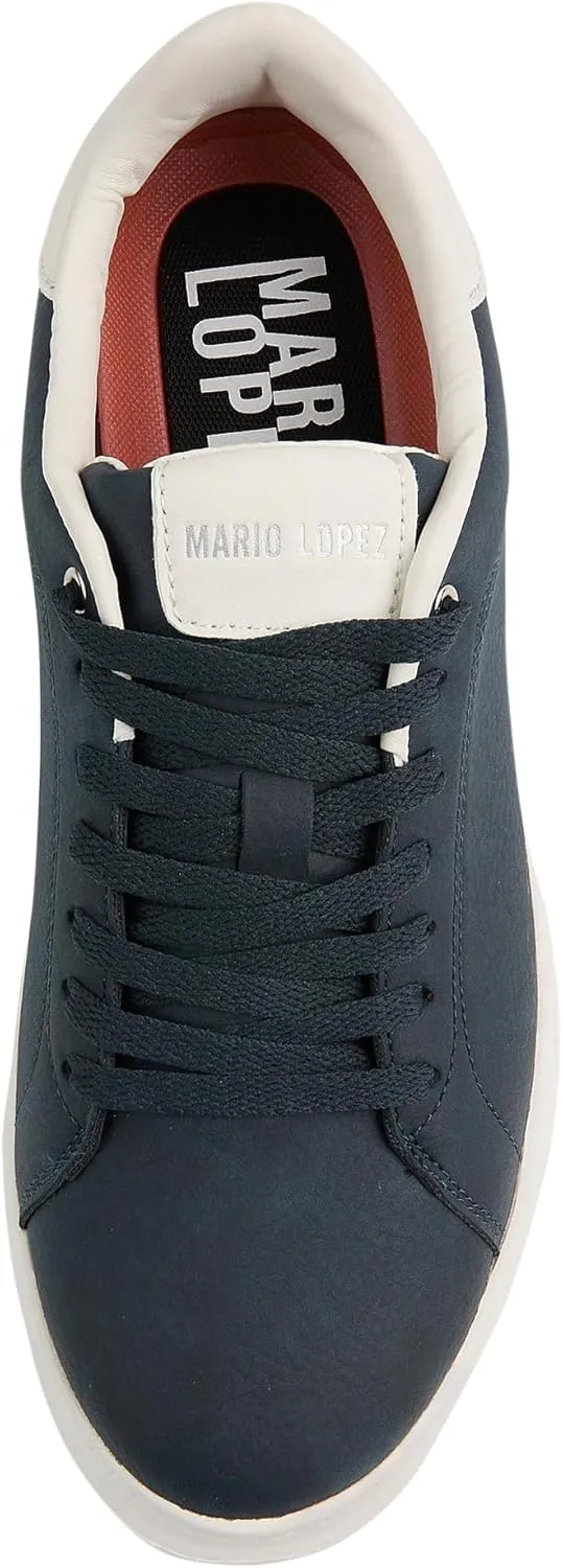 Mario Lopez Cruz Mens Dress Sneaker - Lace Up Fashion Sneaker for Men