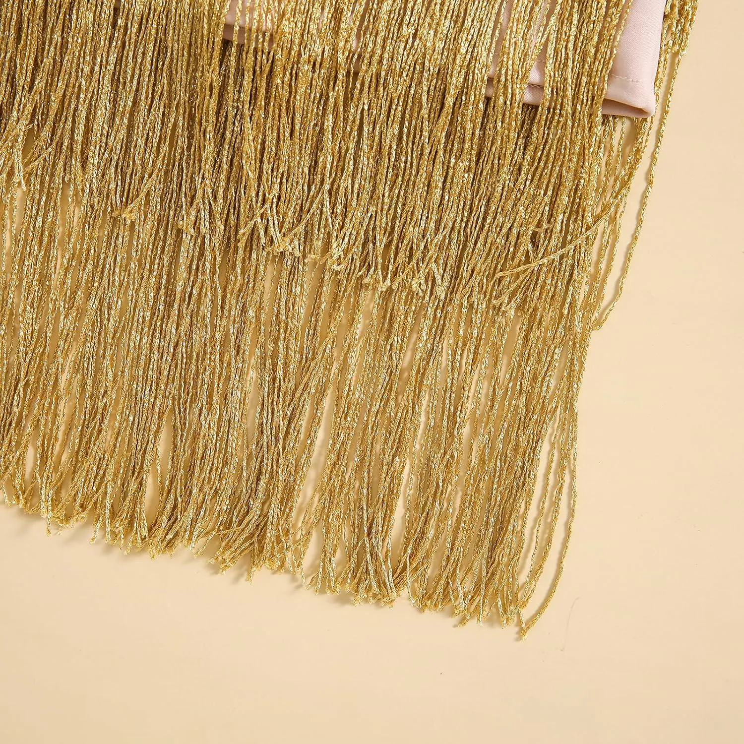 MBMSHEGH Kids Sequin Fringe Dress Sparkling Tassel Sleeveless Dress Little Girls Dance Wear Party Latin Dance Dress 1-10T