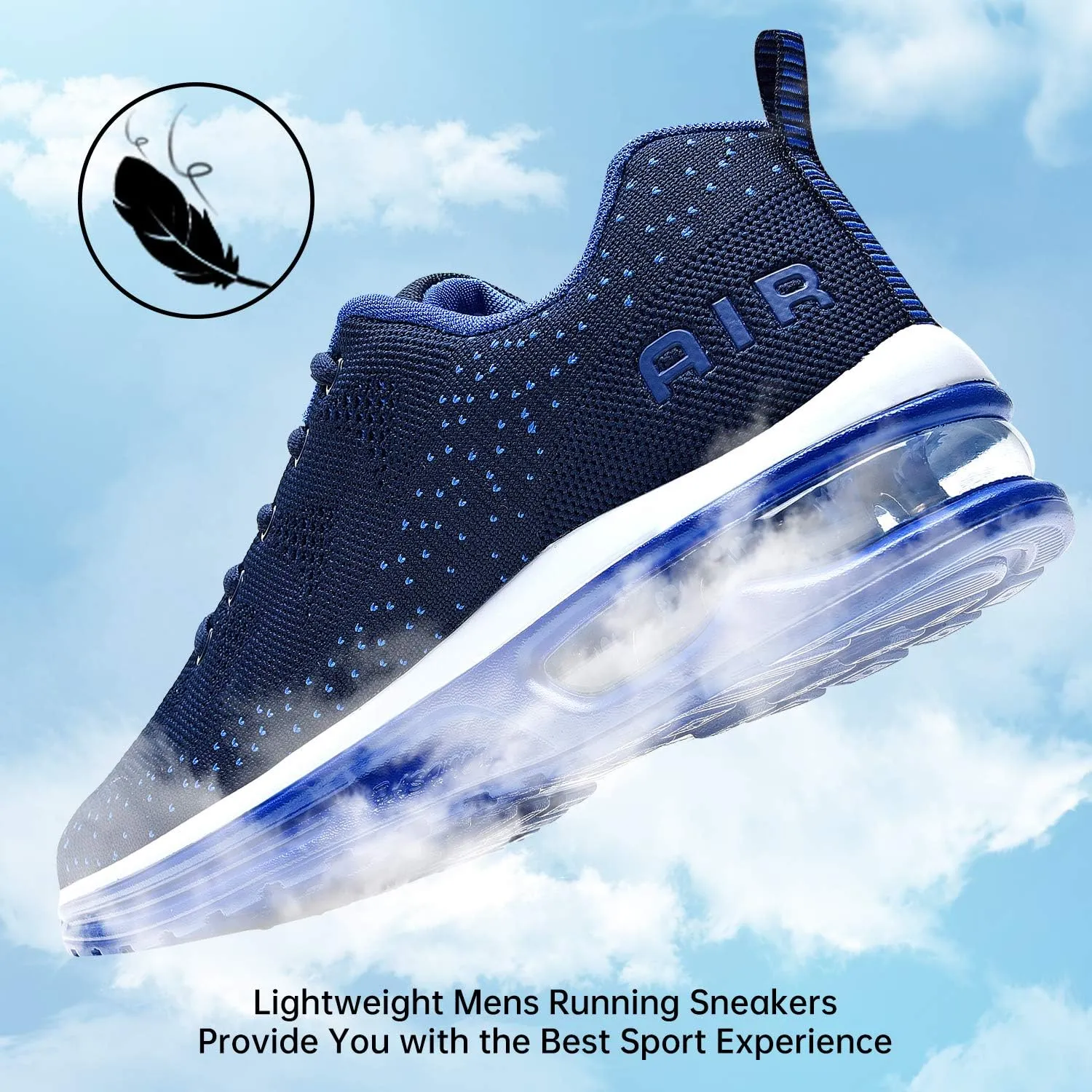 MEHOTO Mens Air Running Sneakers, Men Sport Jogging Fitness Gym Walking Lightweight Athletic Shoes